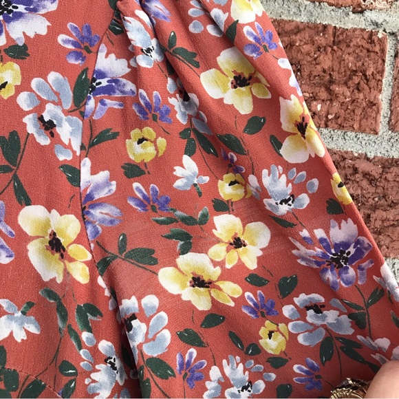 Anthropologie Yumi Kim Love Me Tender Floral Long Sleeve Midi Dress Size XS - Picture 13 of 14